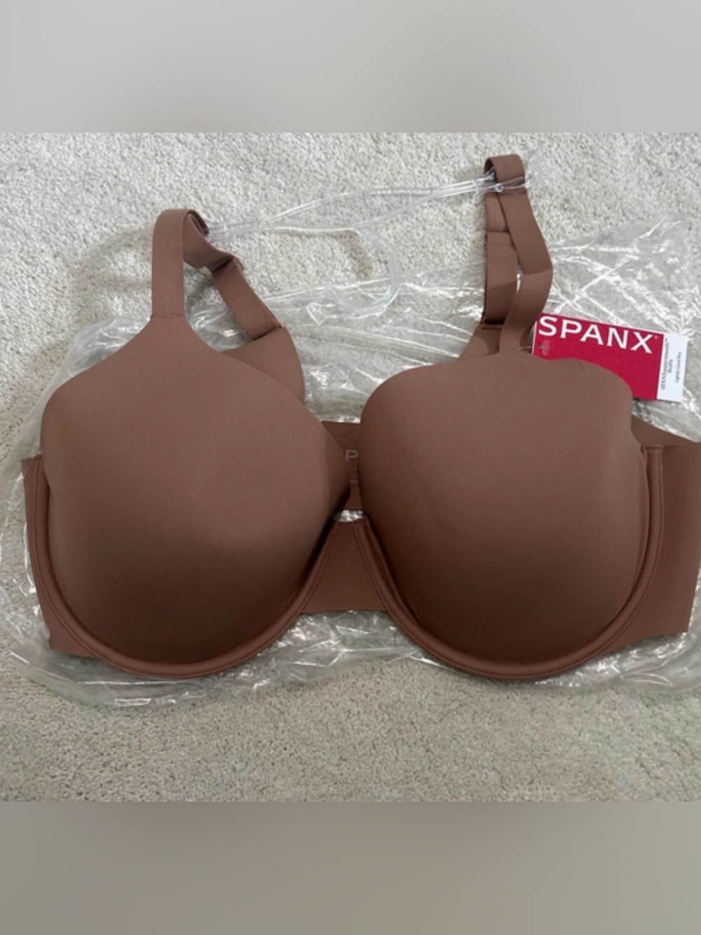 NWT Spanx SuperSmooth BraVa Lightly Lined Bra 38D